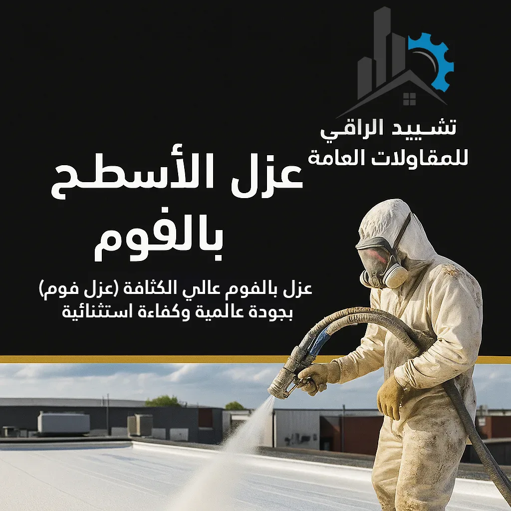 عزل الأسطح بالفوم